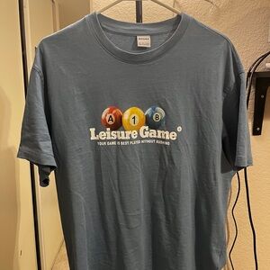 Blue T-Shirt Bershka